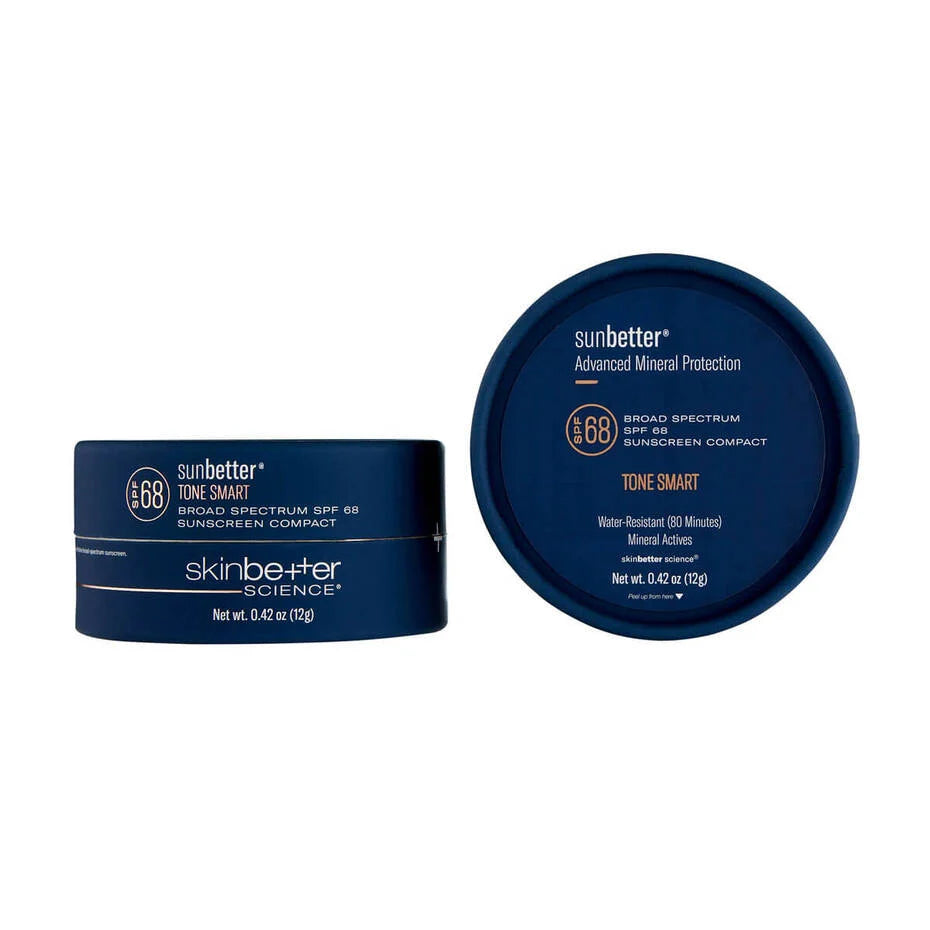 SKINBETTER SCIENCE SUNBETTER TONE SMART SPF 68 SUNSCREEN COMPACT