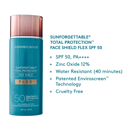 COLORSCIENCE SUNFORGETTABLE  TOTAL PROTECTION FACE SHIELD FLEX SPF 50