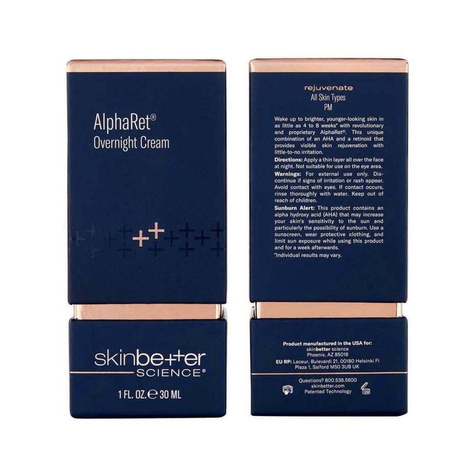 SKINBETTER SCIENCE ALPHARET OVERNIGHT CREAM