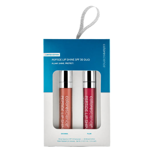 COLORSCIENCE PEPTIDE LIP SHINE DUO SPF 30- LIMITED EDITION